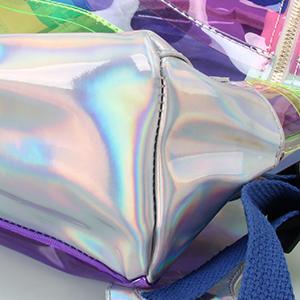 Backpack Student School Daypack Travel Caming Bag For Women Girls, Drawstring Bags, Multicolor rainbow 21