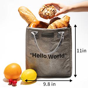 Lunch Bag Insulated Large Tote Bag Reusable Thermal Food Container Durable Leakproof Snack Bags Lunch Bag 4