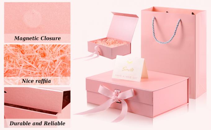 Luxury Shopping Bags, Matte Modern Embossed Birthday Merchandise Clothing Business Store Wedding Guests 4