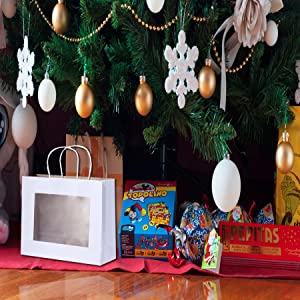 Retail Bag with Rope Handle, Metallizing, Business Bags, Craft Bags, Party Bags, Recyclable Bags 11