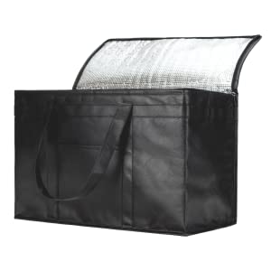 Non Woven Fabric Cooler Bags, Insulated Bag, Hot & Cold Food Delivery Bag, grocery shopping, Food delivery 2