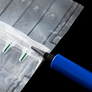 Inflated Wine Bottle Protector Bags, Sleeves Glass Travel Transport, Air Filled Column, Leakproof Cushioning 10