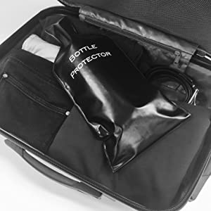 Reusable Wine Bottle Protector, Air Bubble Cushion, Travel Sleeve Case, Leak-proof Safety Impact Resist 2